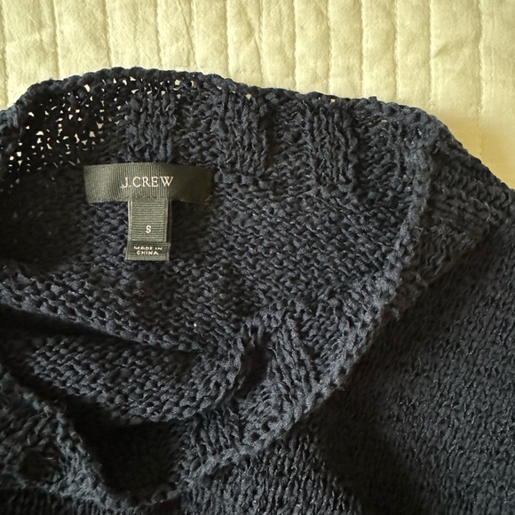 J. Crew knit pullover - navy - Picture 2 of 3